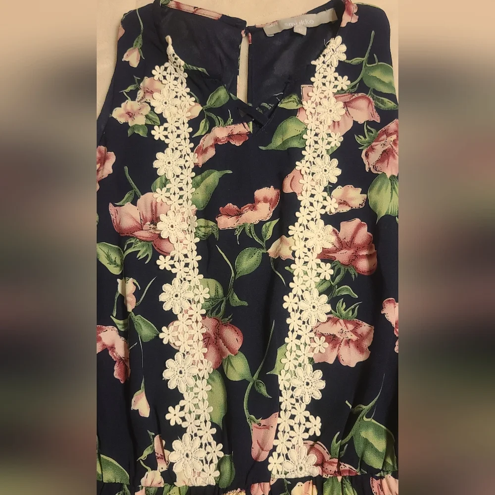 Smukke Girls' Floral Romper in Size 12 - Picture 5 of 6
